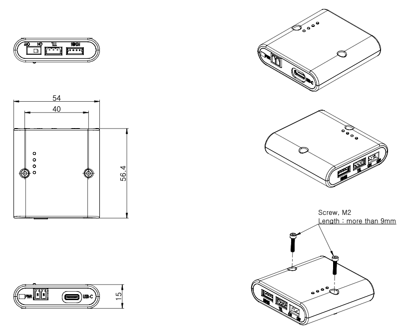 usb03 screw assemble