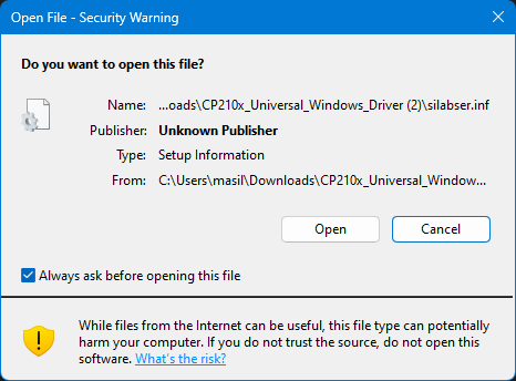 Setting Windows 2