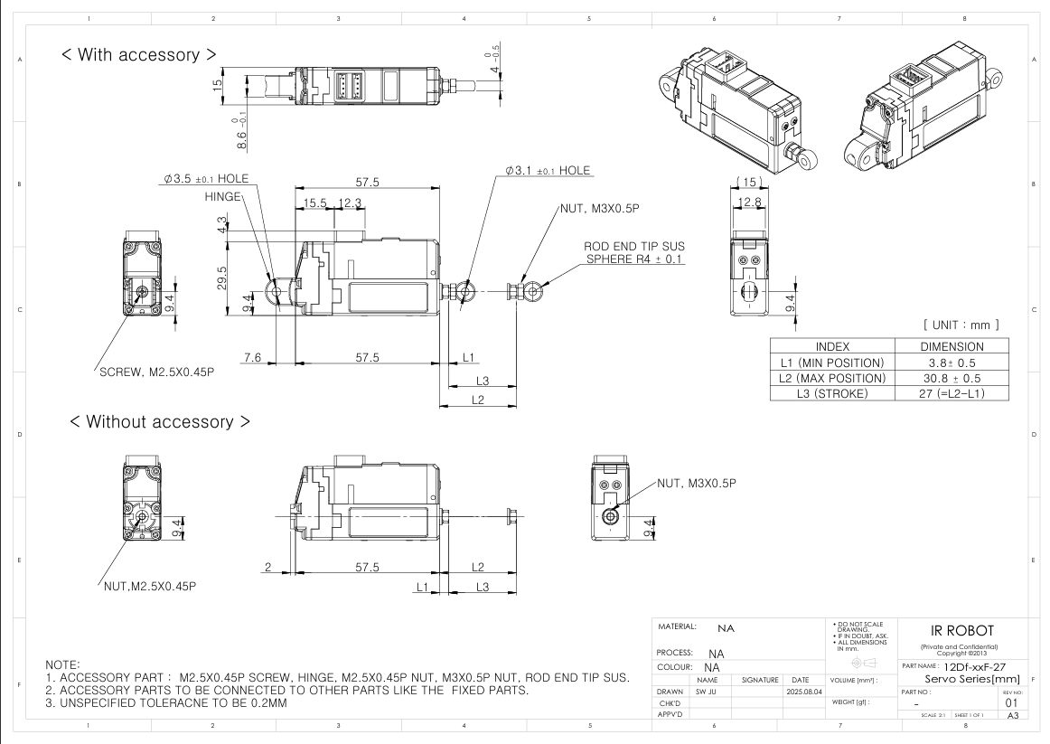 eng ver 12df xxf 27 servo series mm  rev01 20250804